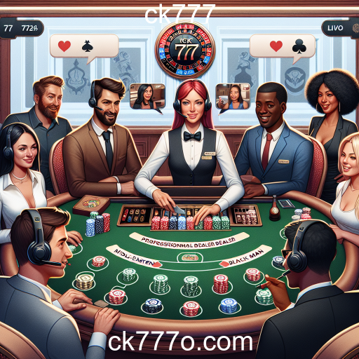 A Experiência do Cassino Ao Vivo no ck777